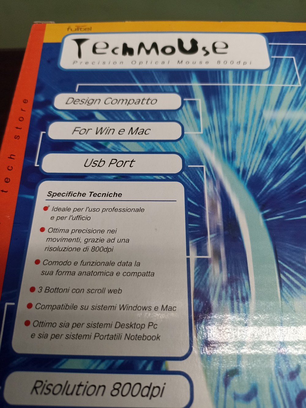 Mouse usb ottico