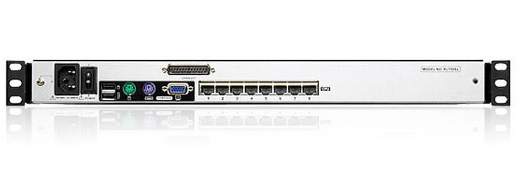 Switch KVM Cat.5E/6 a 8 porte con LCD 19'' Dual Rail, KL1508AN ATEN - immagine 2