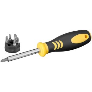Set di cacciavite con 6 punte intercambiabili FIXPOINT