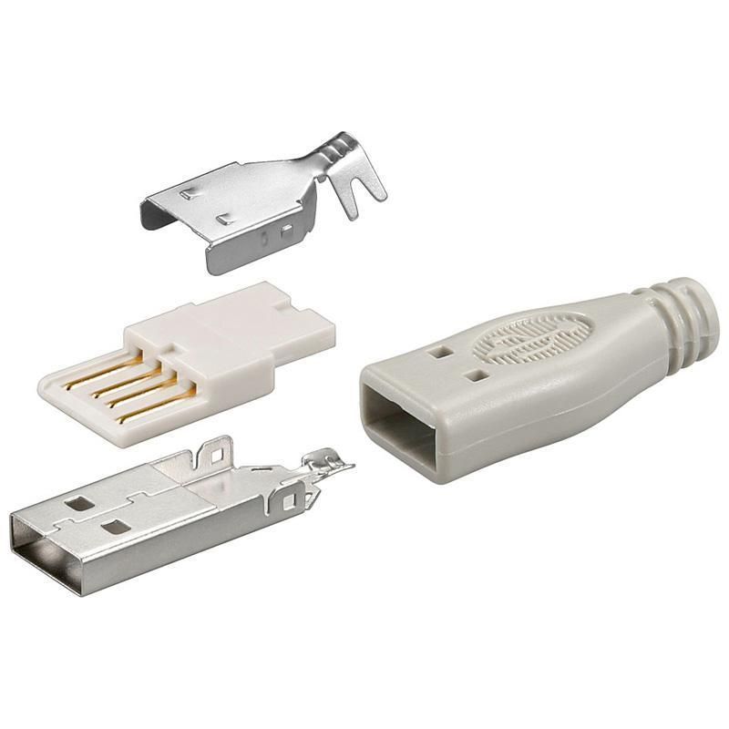 Connettore USB Maschio Saldabile GOOBAY