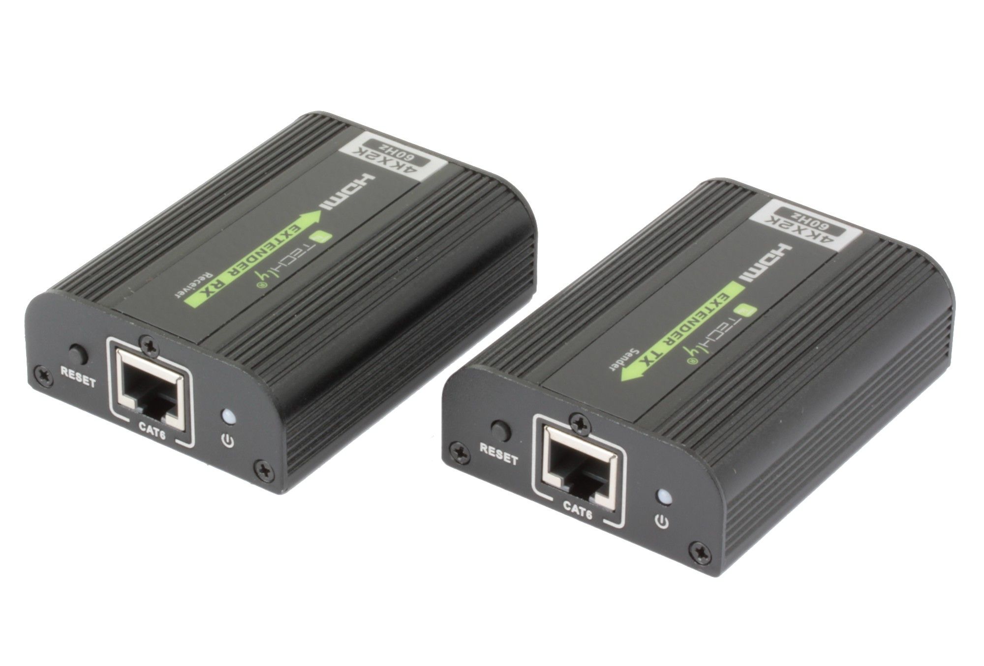 Amplificatore Extender 4K UHD fino a 60m su cavo Cat.6/6A/7 TECHLY - immagine 5