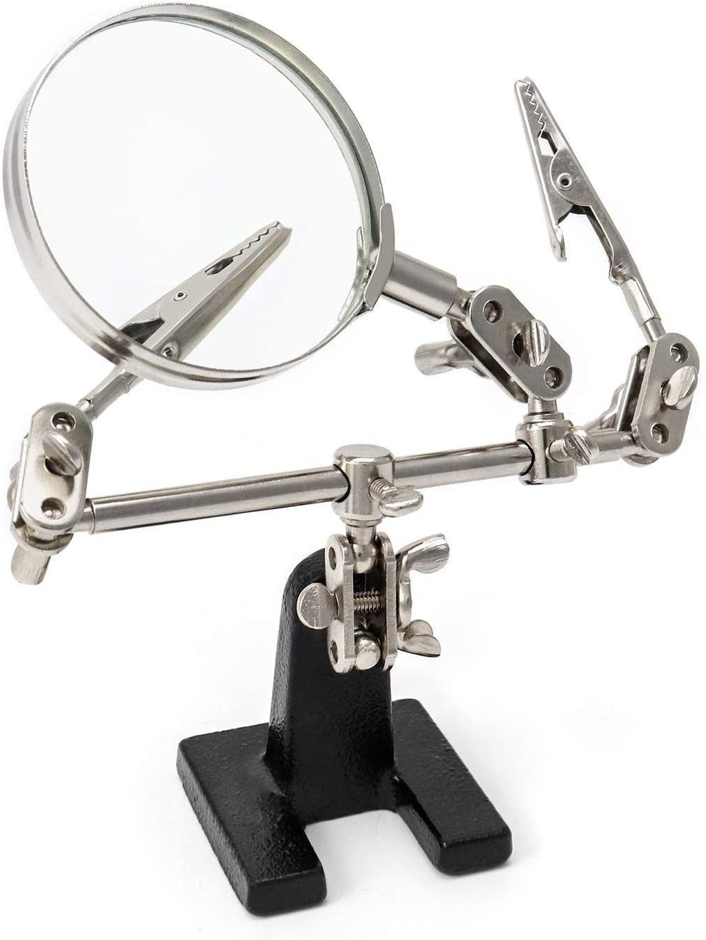 Bracci di supporto con lente per stagnare / ingrandire TECHLY
