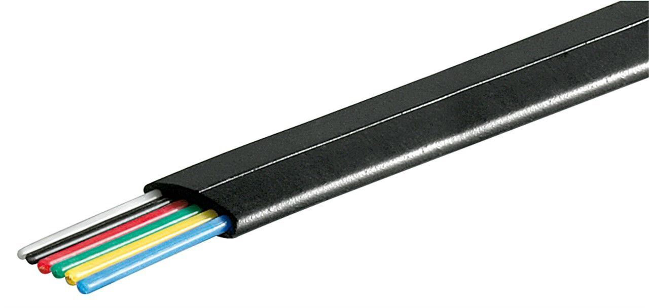 Cavo Telefonico 6 Poli Nero - 100m INTELLINET