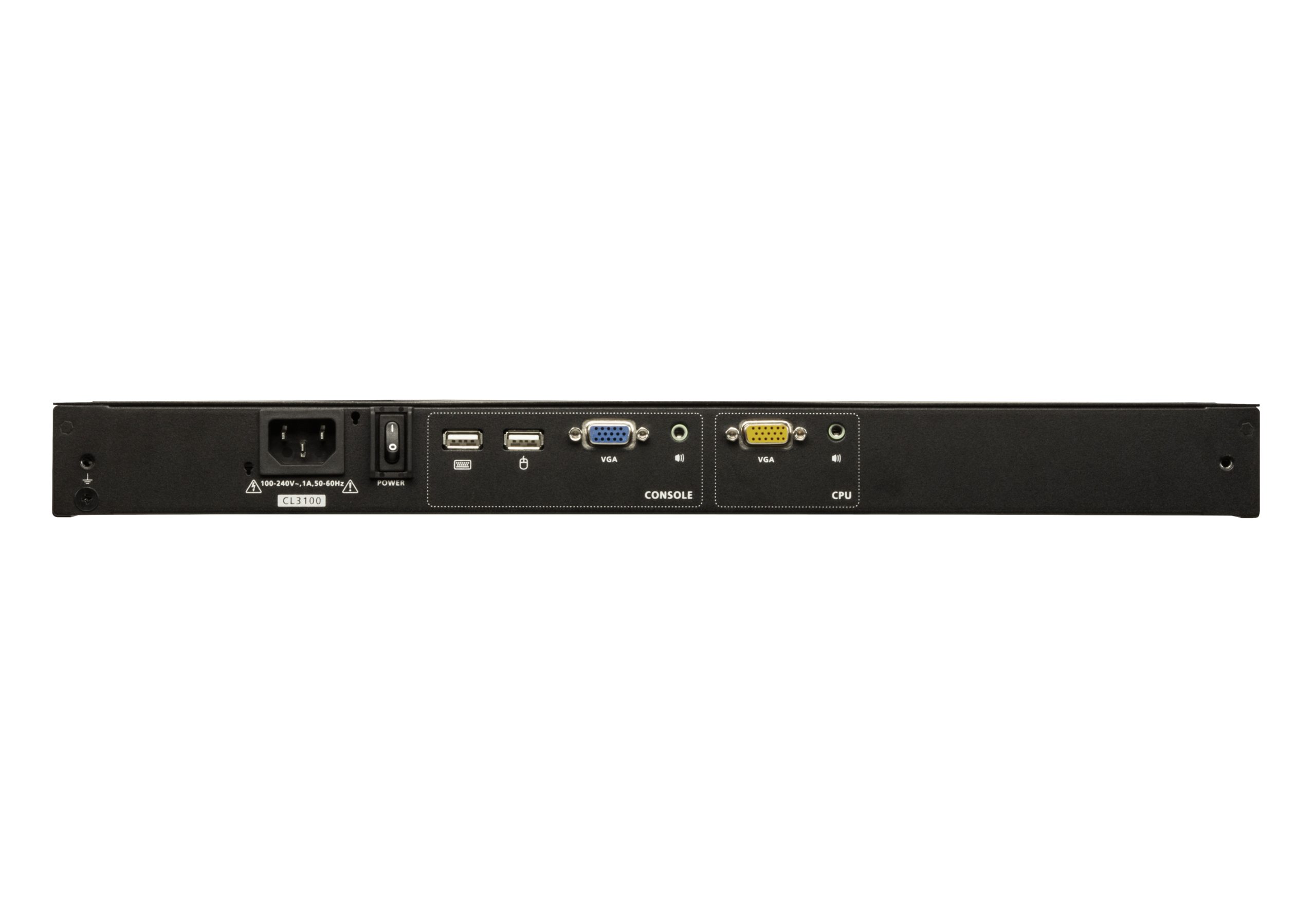 Console LCD 18,5'' Widescreen a Binario Singolo e Profondit&agrave; Ultra Ridotta, CL3100NX ATEN - immagine 3