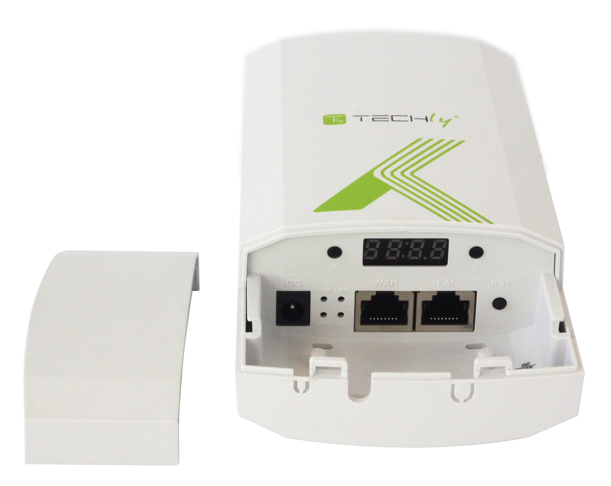 CPE Punto-Punto 300Mbps a 5.8GHz 15dBi TECHLY - immagine 4