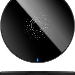 Caricabatterie Wireless Fast Qi Stand 5W Nero GOOBAY