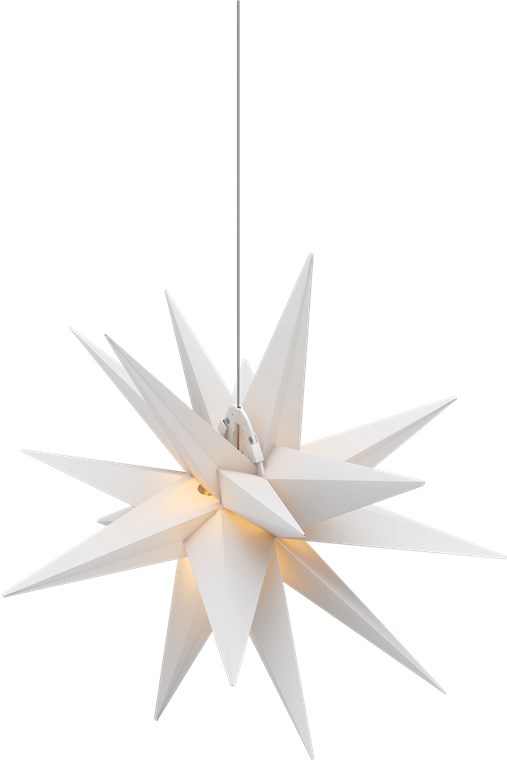 Stella di Natale LED 3D ø 56 cm Funzionamento a Batteria - immagine 3