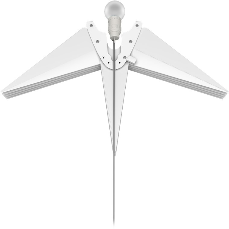 Stella di Natale LED 3D ø 56 cm Funzionamento a Batteria - immagine 10