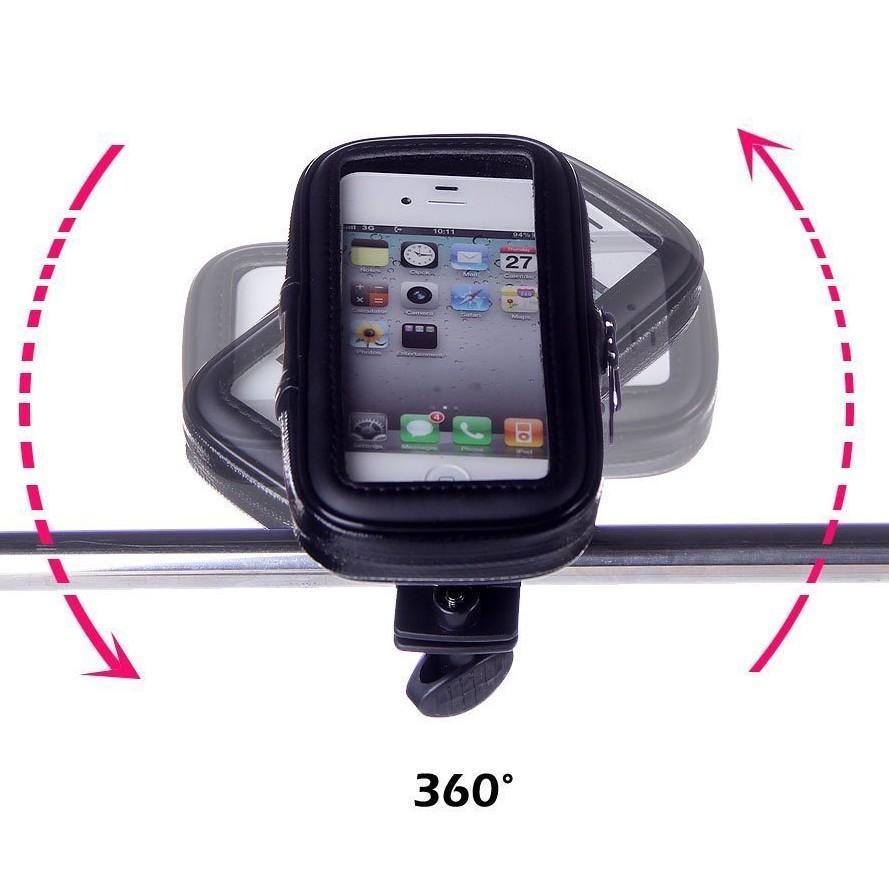 Custodia Impermeabile per Smartphone da Bici fino a 5 pollici TECHLY NP - immagine 4