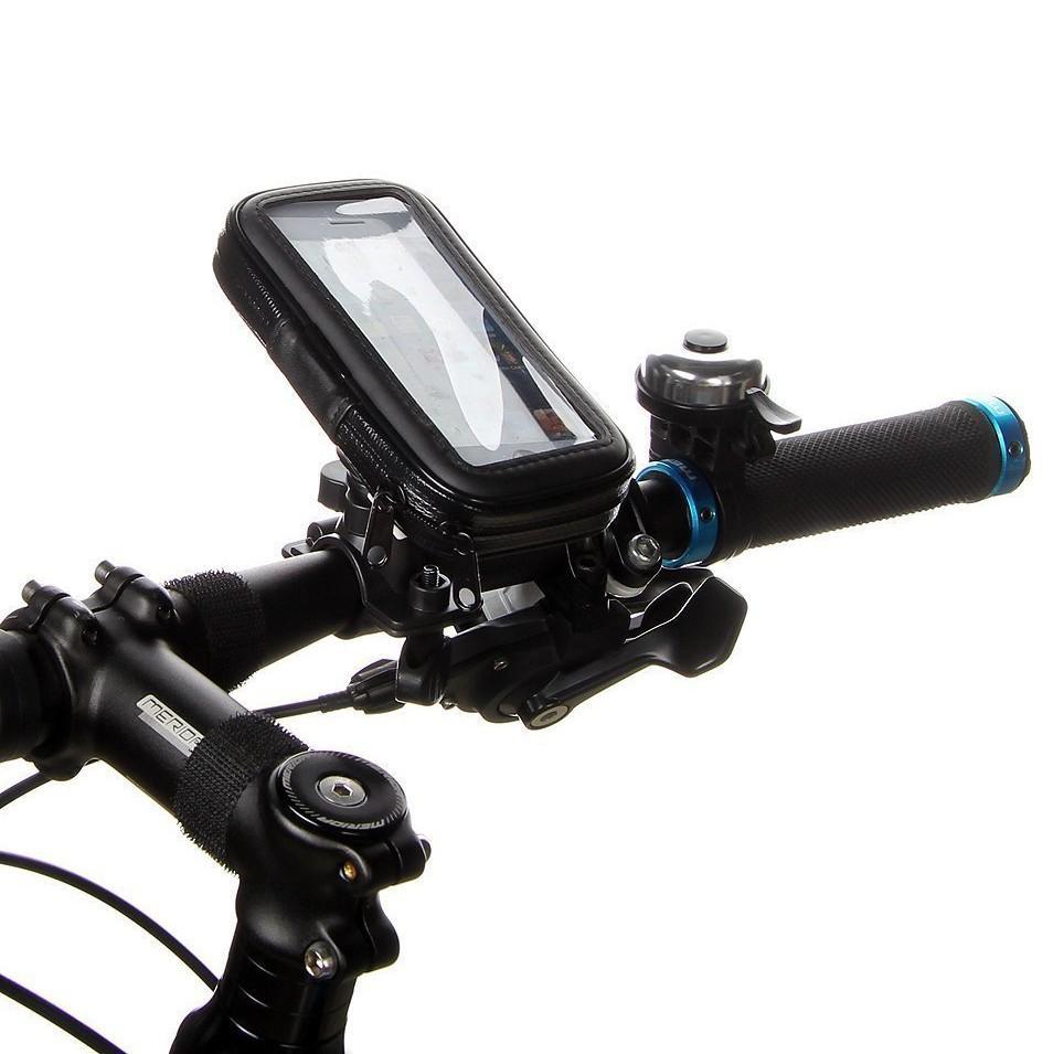 Custodia Impermeabile per Smartphone da Bici fino a 5 pollici TECHLY NP