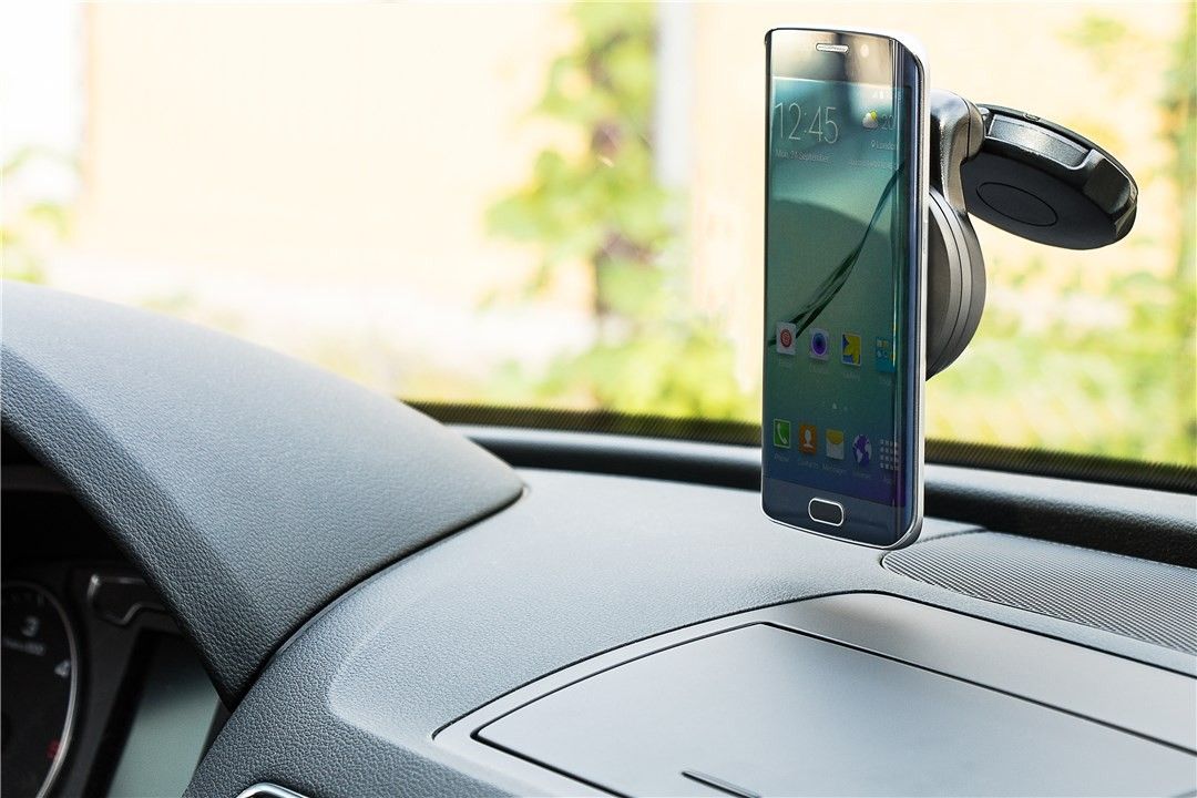 Supporto Magnetico da Auto per Smartphone Universale Nero GOOBAY - immagine 4