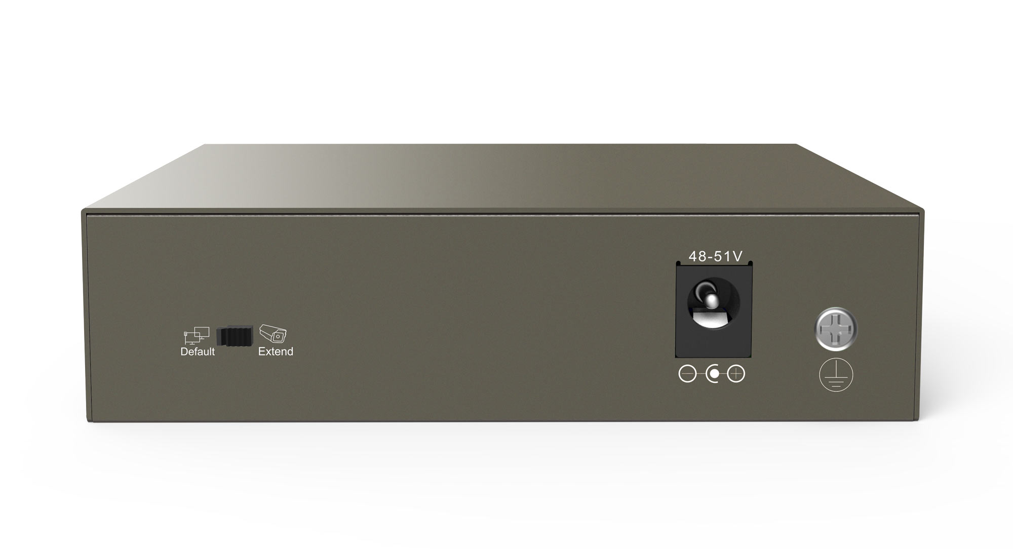 Switch Desktop 5 Porte 10/100 con 4 Porte PoE 35W TEF1105P-4-38W TENDA - immagine 3