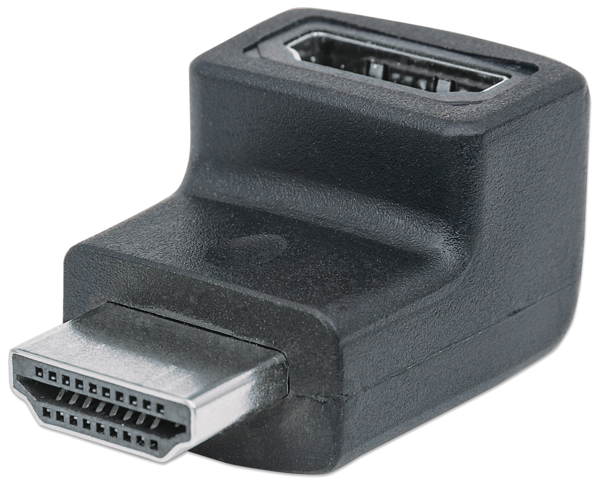 Adattatore HDMI Maschio/Femmina 90° verso il basso MANHATTAN
