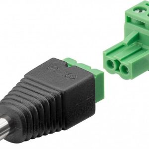 Adattatore Plug DC 5.5x2.10 mm Maschio Terminal Block 2 pin GOOBAY