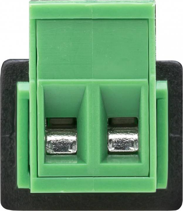 Adattatore Plug DC 5.5x2.10 mm Maschio Terminal Block 2 pin GOOBAY - immagine 2