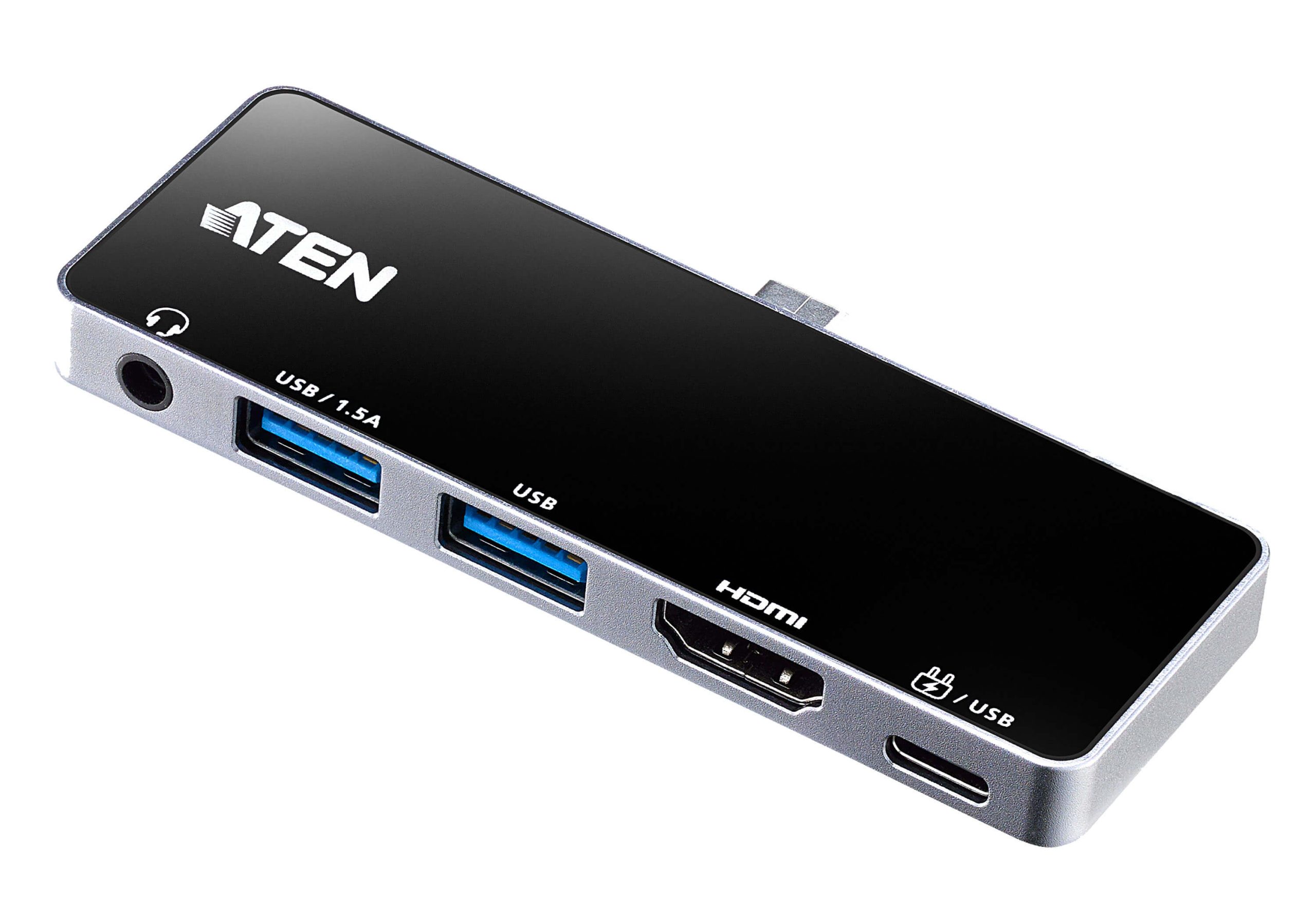 Docking Station da Viaggio USB-C™ Alimentazione pass-through, UH3238 ATEN - immagine 2
