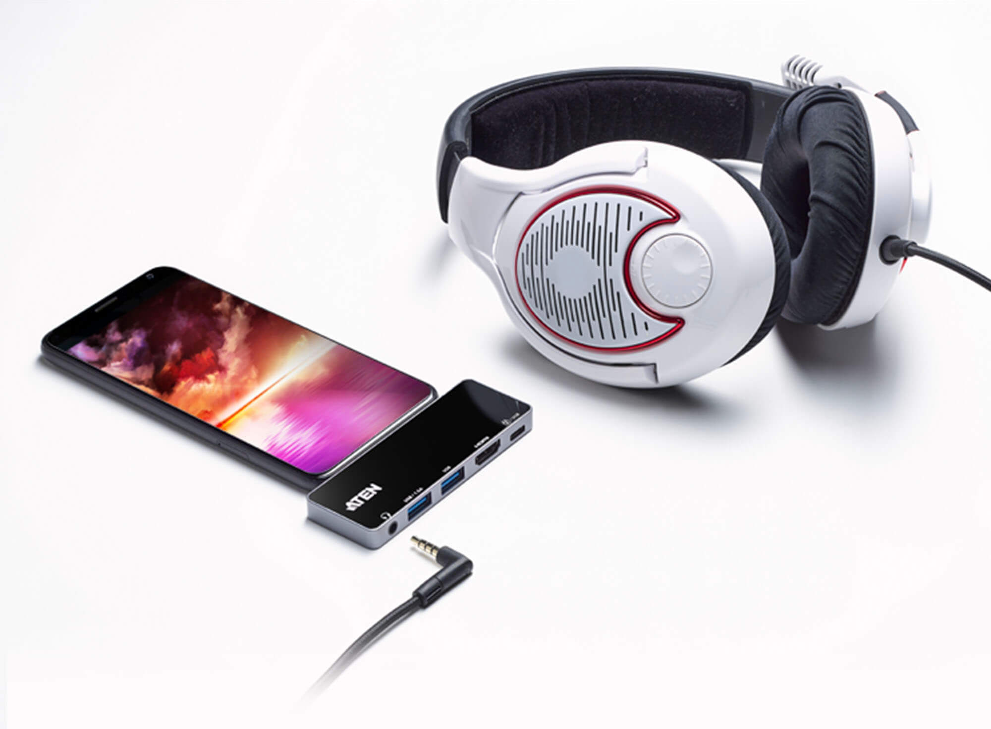 Docking Station da Viaggio USB-C™ Alimentazione pass-through, UH3238 ATEN - immagine 6