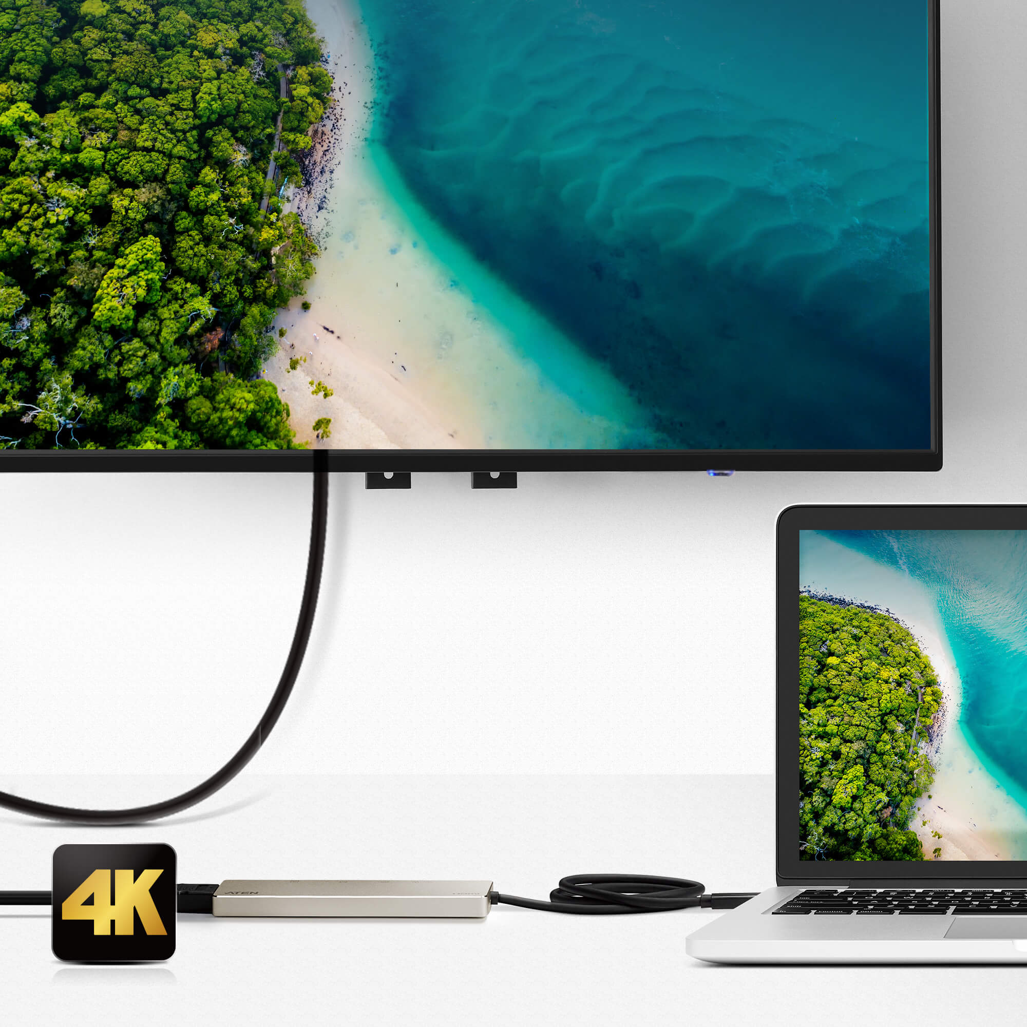 Mini Dock Multiporta USB-C™ Alimentazione pass-through, UH3239 ATEN - immagine 6