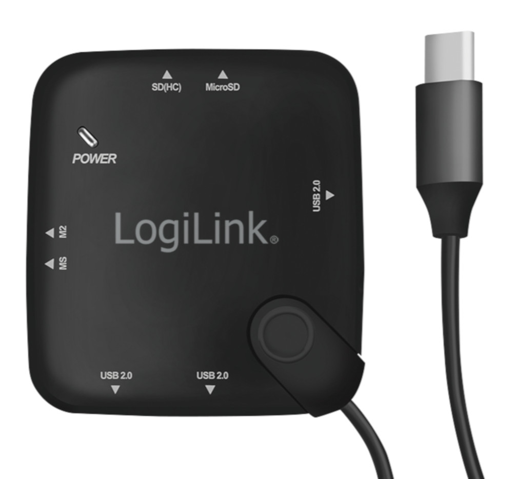 HUB Multifunzione On-The-Go USB-C™ e Lettore di Schede LOGILINK - immagine 4