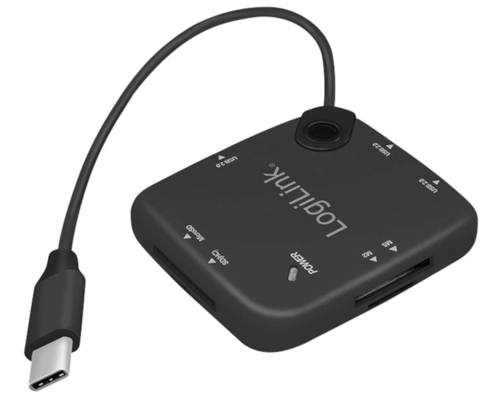 HUB Multifunzione On-The-Go USB-C™ e Lettore di Schede LOGILINK - immagine 7