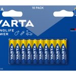 Confezione 10 Batterie Varta Longlife Power Ministilo AAA VARTA