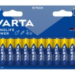 Confezione 10 Batterie Varta Longlife Power Stilo AA VARTA