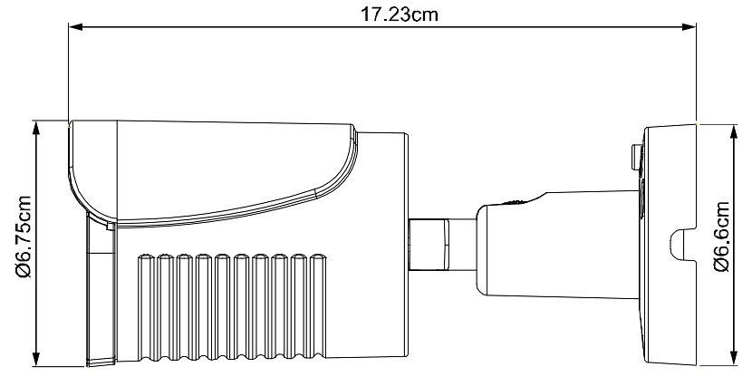 Telecamera CCTV IR 2MP da Soffitto Parete IP66, DGC1105YFT AVTECH - immagine 2