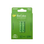 Blister 2 Batterie Ricaricabili AAA Mini Stilo 950mAh GP ReCyko GP BATTERIES