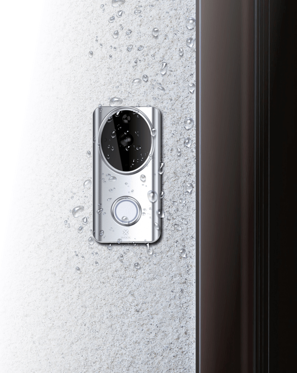 Videocitofono Smart WiFi con Campanello a 58 Melodie WOOX - immagine 5