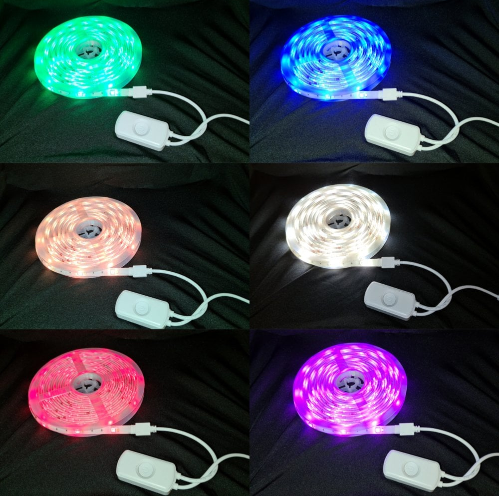 Striscia 150 LED 5m WiFi RGB Controllo Vocale Alexa WOOX - immagine 3