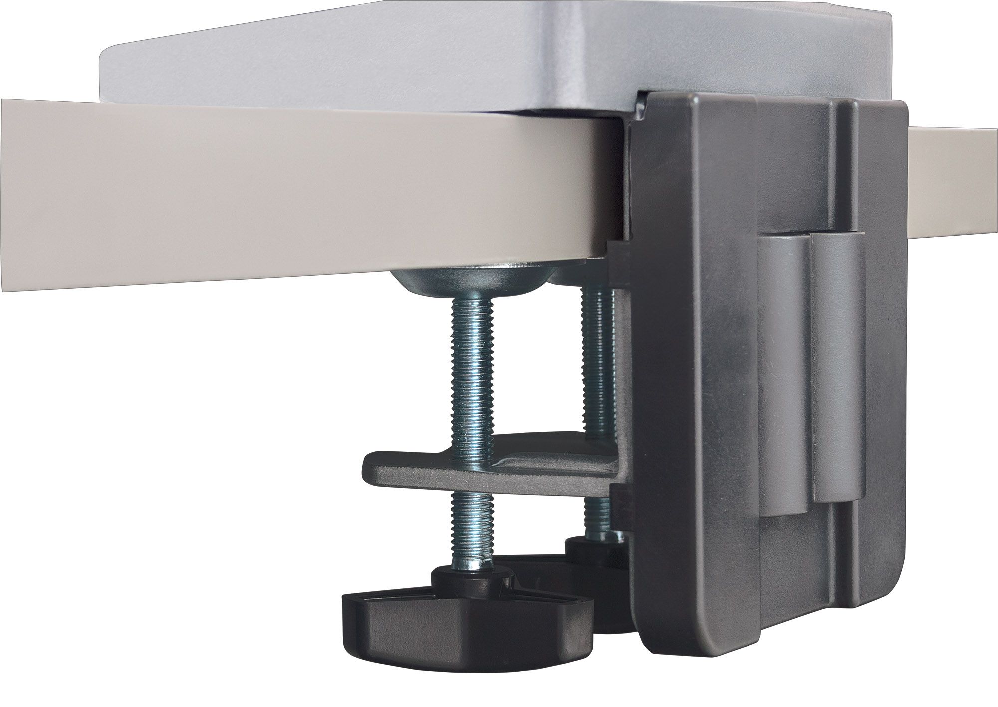 Supporto Scrivania Doppio Monitor 13''-27'' Molla a Gas Ripiano Tastiera MANHATTAN - immagine 6