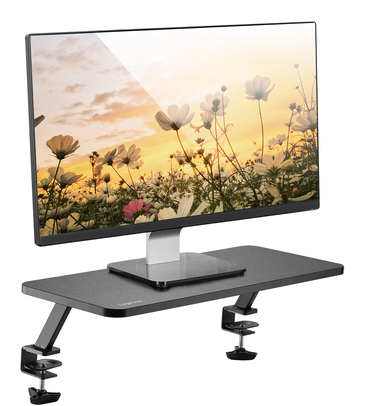 Rialzo per Monitor 13''-32'' da Scrivania Larghezza 650mm LOGILINK