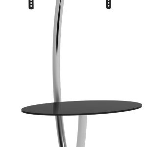 Supporto a Pavimento con Base Rotonda e Mensola per TV LCD/LED 32-70'' TECHLY