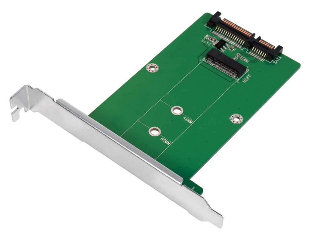 Adattatore SSD SATA a M.2 SATA LOGILINK