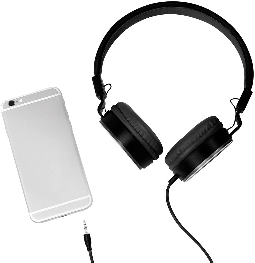 Cuffie Stereo Eleganti e Pieghevoli Alta Qualità e Comfort Elevato Nero LOGILINK - immagine 4