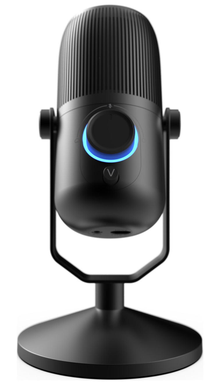 Microfono Professionale a Condensatore Alta Qualità 96 kHz USB-C con Stand THRONMAX - immagine 3