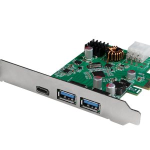 Scheda PCI Express USB 3.2 Gen1x1, 1x USB-C&trade; PD 3.0 e 2x USB 3.0 LOGILINK