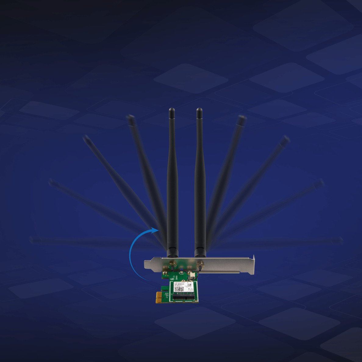 Scheda PCI Express Wi-Fi 6 & Bluetooth 5.0 TENDA - immagine 7