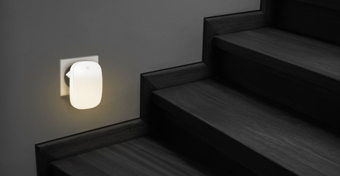 Luce Notturna LED con Sensore Crepuscolare Bianco Caldo LOGILINK - immagine 5