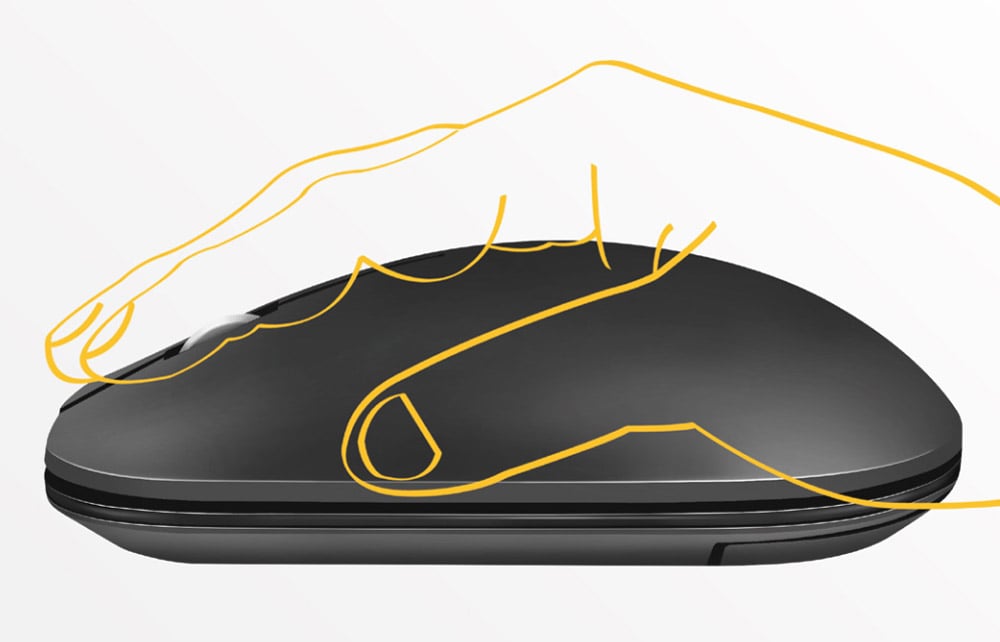 Mouse Wireless 2.4 GHz 1000dpi Nero LOGILINK - immagine 3