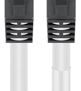 Cavo di rete Patch in rame Cat. 8.1 Bianco SFTP LSZH 1m GOOBAY