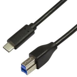 Cavo SuperSpeed USB-C&trade; Maschio/USB-B Maschio 1m Nero LOGILINK