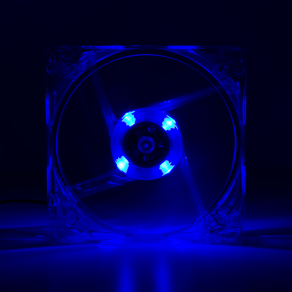 Ventola PC 120x120x25 12V con LED Blu 1800RPM e Cavo Alimentazione a Y LOGILINK - immagine 3