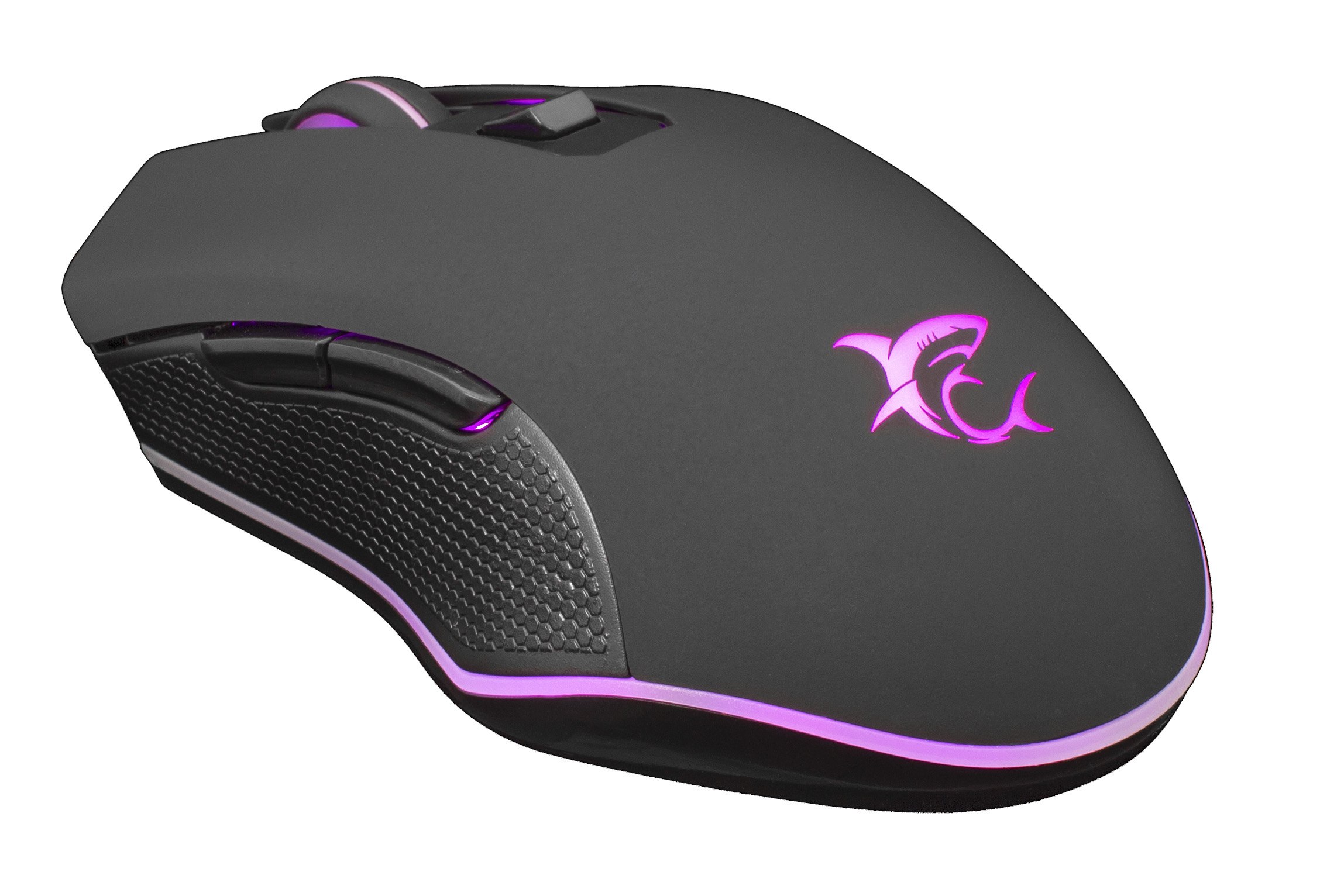 Mouse Gaming USB 3200dpi 6 Tasti Nero Cyrus GM-3001 WHITE SHARK - immagine 4