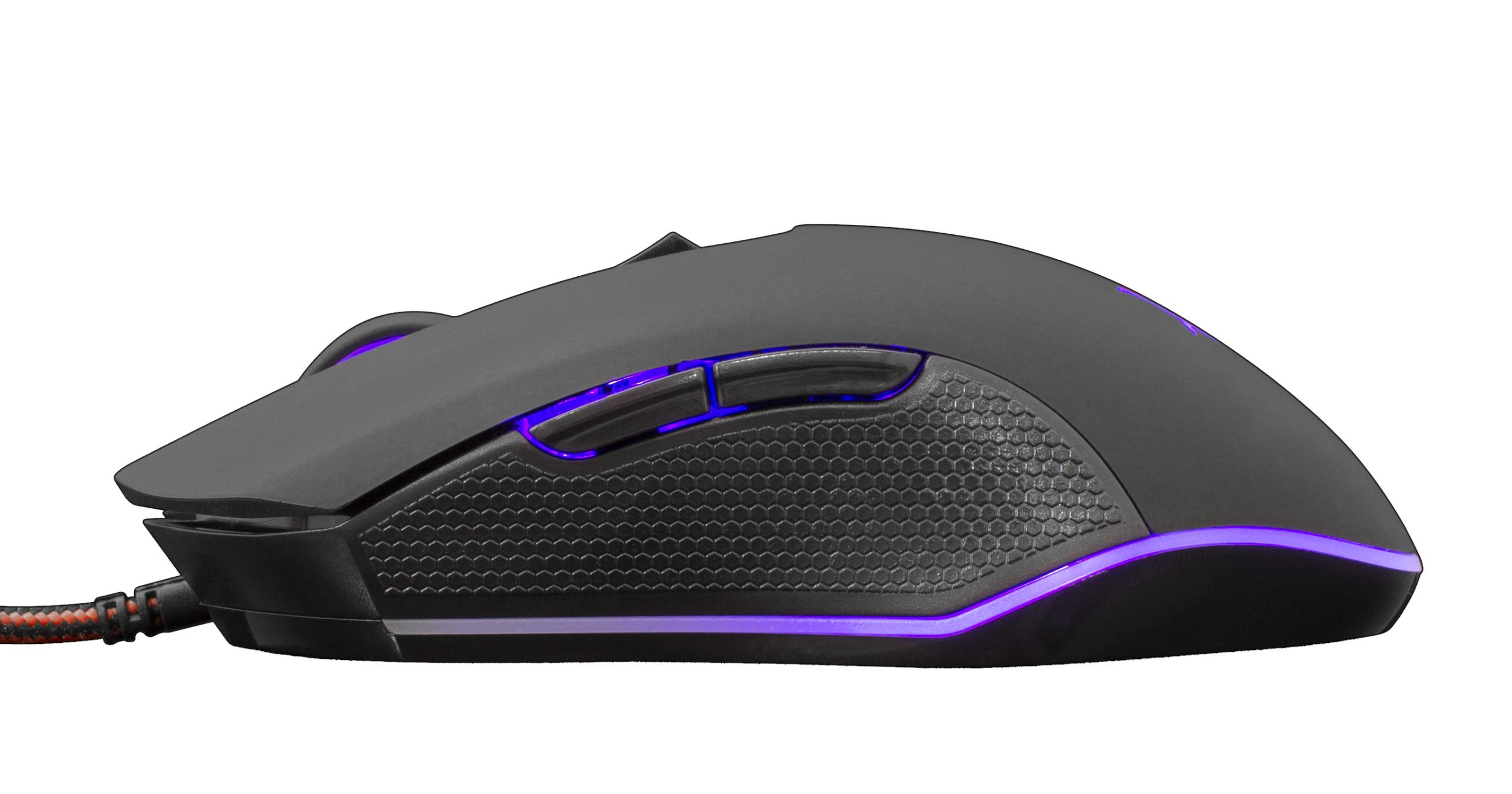 Mouse Gaming USB 3200dpi 6 Tasti Nero Cyrus GM-3001 WHITE SHARK - immagine 6