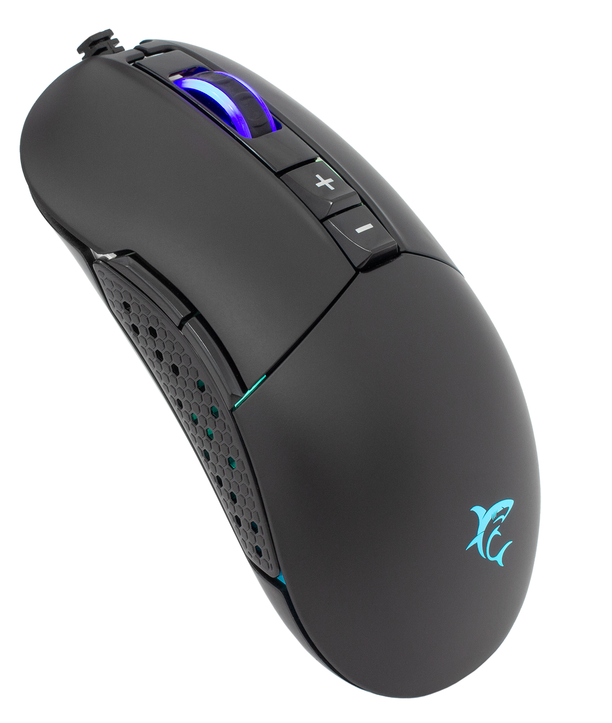 Mouse Ottico Gaming Arthur RGB 10000 dpi 9D Nero WHITE SHARK - immagine 8