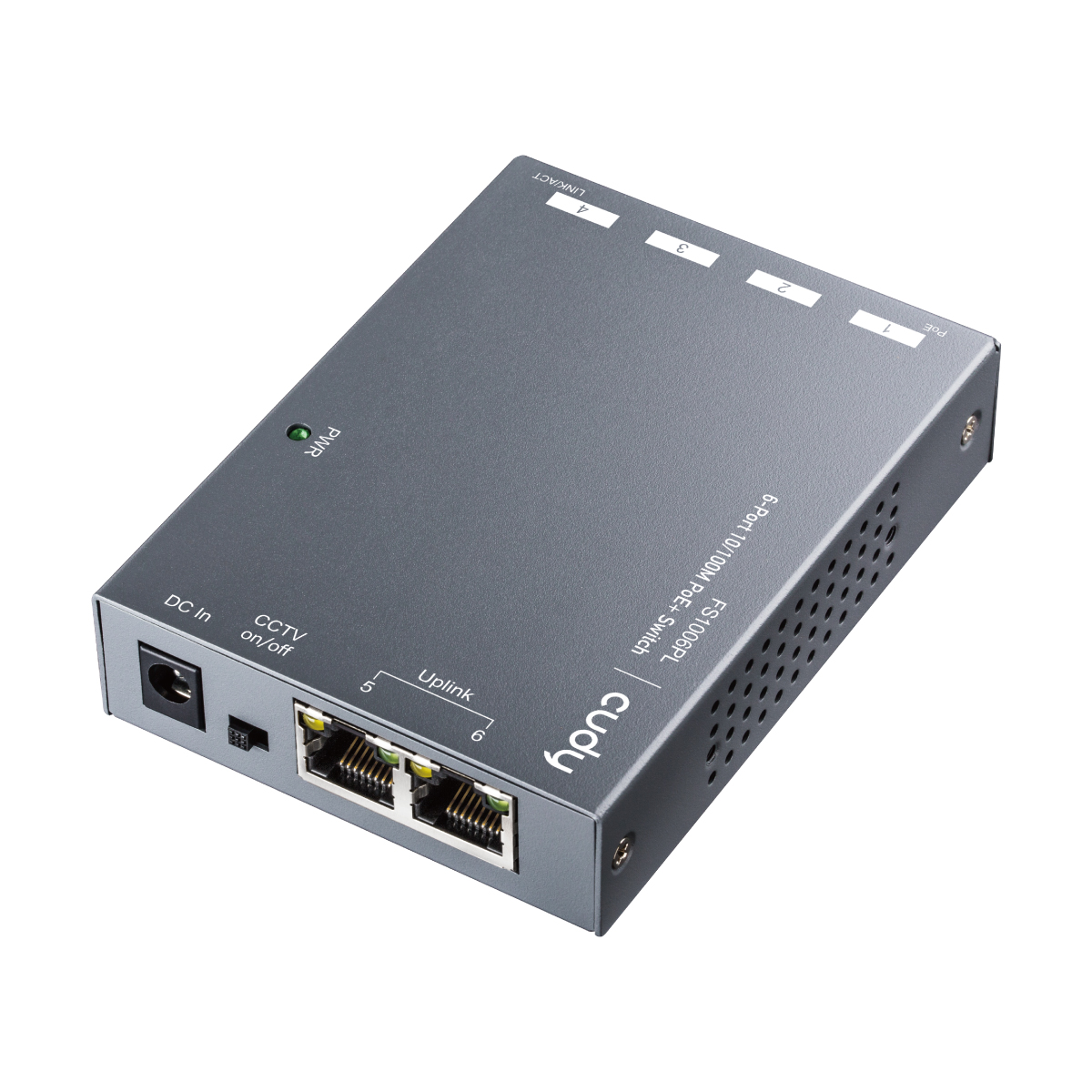 Switch PoE+ a 6 porte 10/100M, FS1006PL CUDY - immagine 6