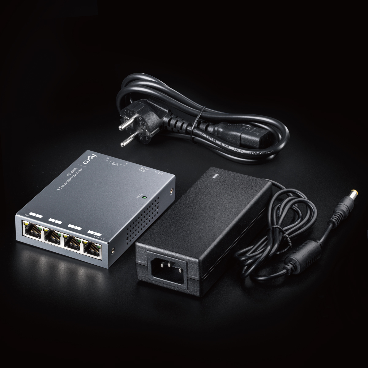 Switch PoE+ a 6 porte 10/100M, FS1006PL CUDY - immagine 7