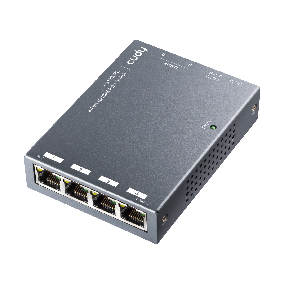 Switch PoE+ a 6 porte 10/100M, FS1006PL CUDY - immagine 5
