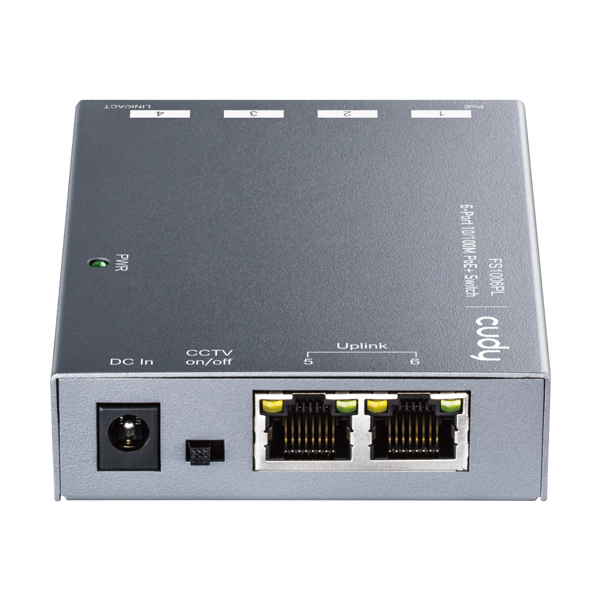 Switch PoE+ a 6 porte 10/100M, FS1006PL CUDY - immagine 4